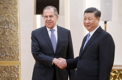 Si Cinpin Sergey Lavrovu qəbul edib