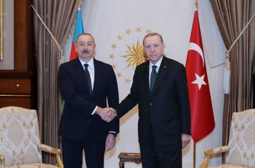 Ərdoğan Ramazan bayramı münasibətilə İlham Əliyevi təbrik edib