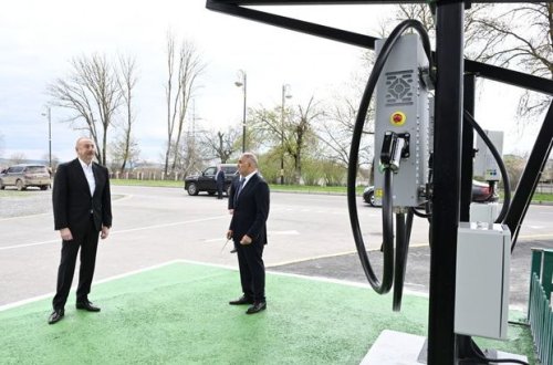 Qəbələdə “Hacıalılı” elektrik yarımstansiyası və Regional Təlim Mərkəzi istifadəyə verilib - FOTO