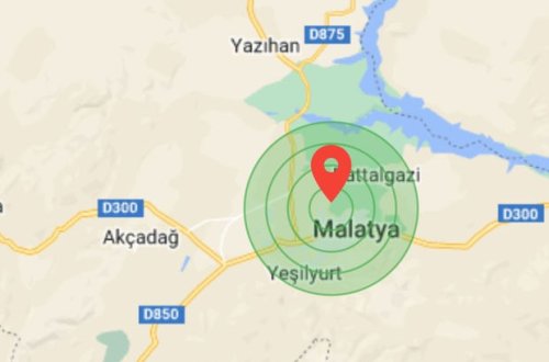 Malatyada zəlzələ: Ətraf bölgələrdə də hiss edilib - FOTO