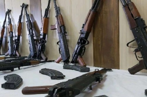 Xankəndi şəhərində silah-sursat aşkarlanıb