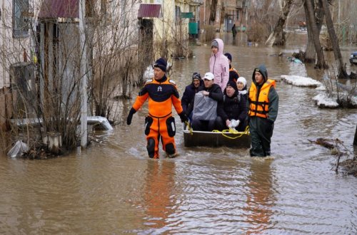 Qazaxıstanda daşqınlar səbəbindən təxliyə edilənlərin sayı 102 mini keçib