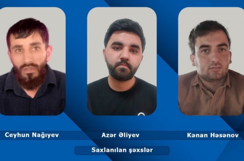 Bakıda avtomobillərin nömrələrini oğurlayan şəxs saxlanılıb
