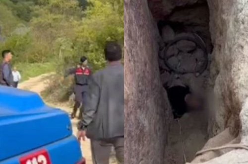 Türkiyədə mağara çökdü: Xəzinə ovçuları içəridə çarəsiz qaldılar - FOTO/VİDEO