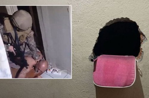 15 il 6 ay həbs cəzası alan şəxs divarı dələrək qaçmağa çalışdı: Türkiyədə şok əməliyyat - FOTO