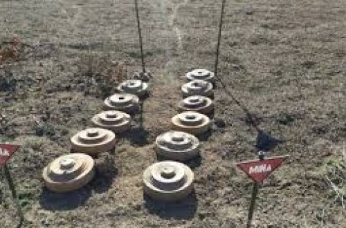 Azad edilmiş ərazilərdə 51 mina zərərsizləşdirilib