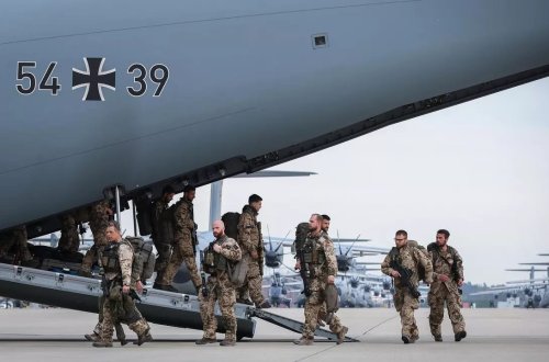 Alman ordusu Litvada təlimlərə başlayıb