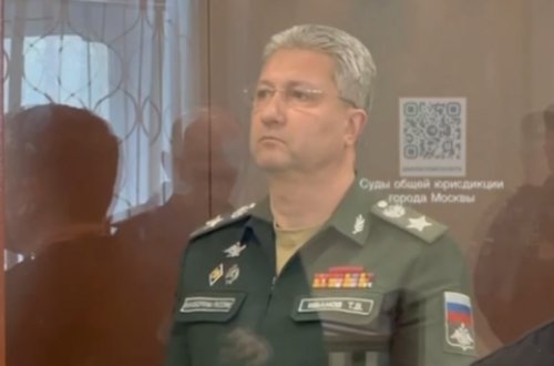 Rusiya müdafiə nazirinin müavini iki ay müddətinə həbs edilib