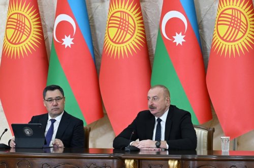 İlham Əliyev: Azərbaycanla Qırğızıstan arasında ticarət dövriyyəsinin artması tendensiyası mövcuddur