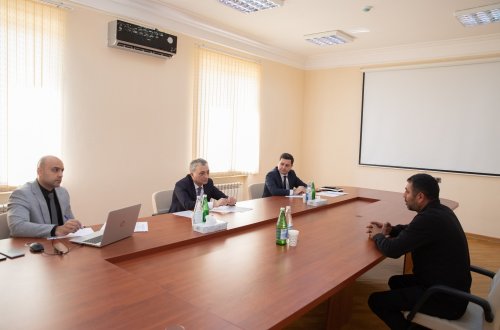 “Aqroservis” ASC-nin sədri Elmin Rəhmanov İmişlidə vətəndaşları qəbul edib