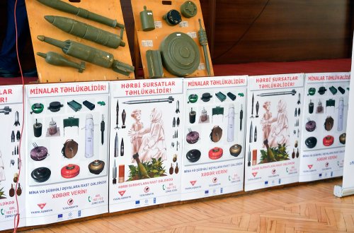 Yaylaqlara köç edəcək fermerlər üçün mina təhlükəsizliyi ilə bağlı təlimlər başa çatıb