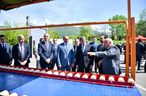 Kənd Təsərrüfatı Nazirliyinin Aqrar İnnovasiya Mərkəzinin təşkilatçılığı ilə Qəbələ ASAN Xidmət Mərkəzində Aqrar Biznes Festivalı keçirilib