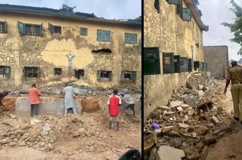 Güclü yağışların həbsxanaya ziyan vurması nəticəsində 118 məhbus qaçıb