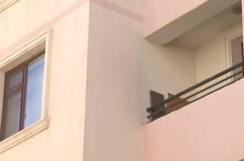 Dörd aylıq körpə binadan necə düşüb? – TƏFƏRRÜAT - VİDEO