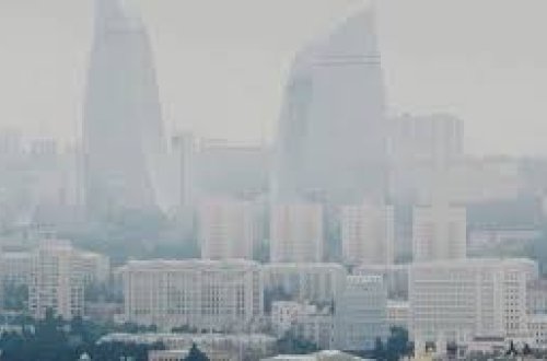 Bakıda havada toz müşahidə olunur