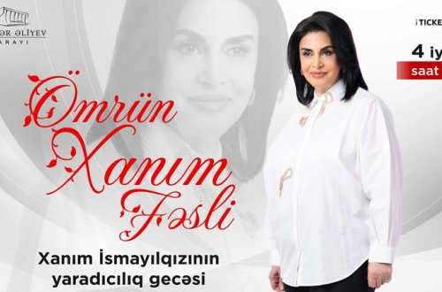 Xanım İsmayılqızının yaradıcılıq gecəsi olacaq - 