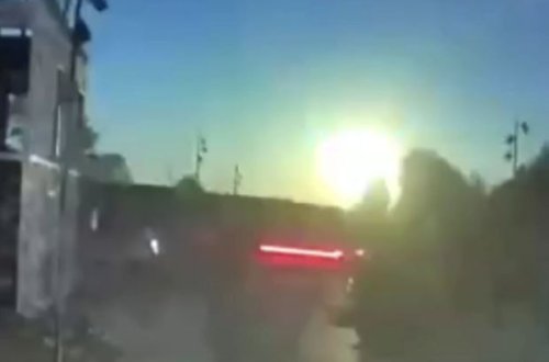 Ukrayna səmasında müəmmalı parıltı: Bir çox bölgədə görüntüləndi - VİDEO