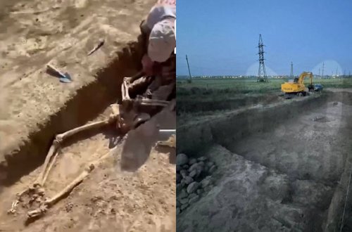 Dağıstanda təxminən 2000 il yaşı olan insan qalıqları tapılıb - VİDEO