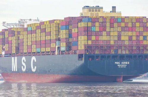 İran ələ keçirdiyi “MSC Aries” gəmisinin ekipajını azad edib