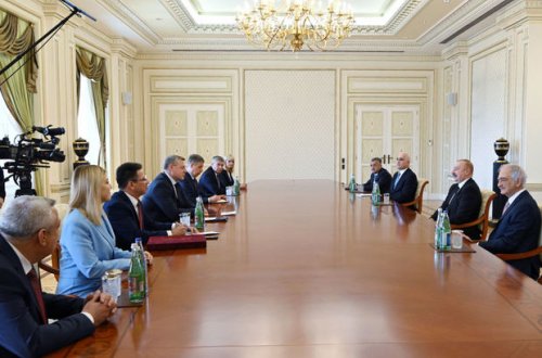 İlham Əliyev Həştərxan vilayətinin qubernatorunu qəbul edib - YENİLƏNİB + FOTO