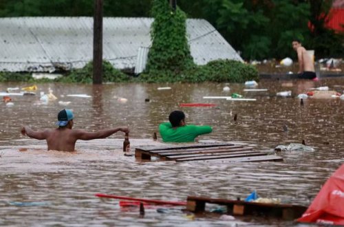 Braziliyada daşqınlar nəticəsində ölənlərin sayı artıb - VİDEO