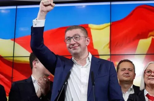 Şimali Makedoniyada seçkinin qalibi bəlli olub