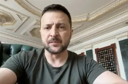 Zelenski: Rusiyanın Su-25 təyyarəsi vurulub