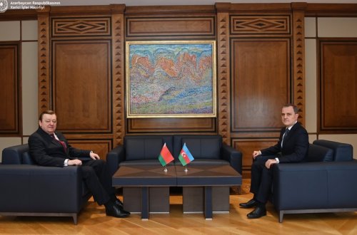 Bakıda Azərbaycan və Belarus XİN başçılarının görüşü keçirilir