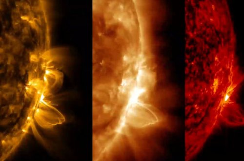 NASA güclü günəş partlayışının görüntüsünü yayımlayıb - VİDEO