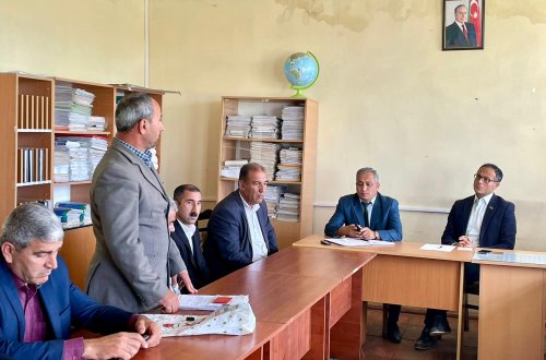 Deputat Ramil Həsən Bağban kəndində seçiciləri ilə görüşüb