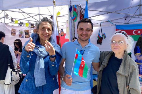 Varşava Universitetində xarici tələbələr arasında keçirilən 