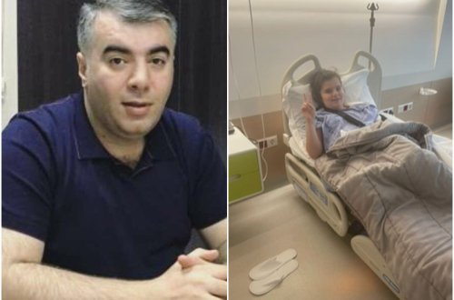 Rəşad Dağlının qızı əməliyyat olundu - FOTO