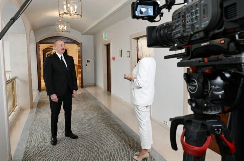 Azərbaycan Prezidenti İlham Əliyev “Euronews” televiziyasına müsahibə verib