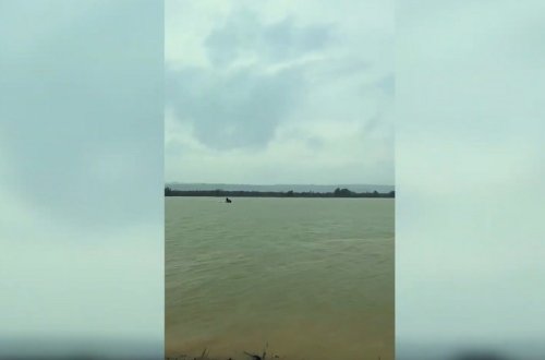 Şəmkir su anbarında bir nəfər batıb, axtarışlar davam etdirilir