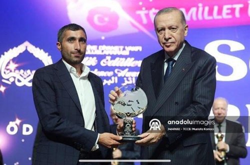 Sərvər Ərdoğanla görüşündən danışdı - VİDEO