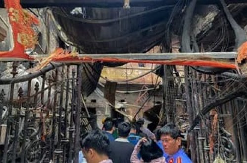 Hanoyda yaşayış binasında yanğın: 14 nəfər həlak olub