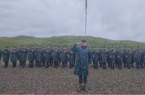 Qazaxın dörd kəndinin azad edilməsi Prezidentə məruzə olunub, Azərbaycan bayrağı ucaldılıb - VİDEO