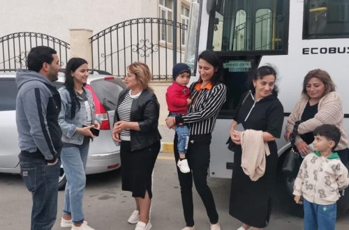 Daha 125 nəfər Şuşaya qayıdır - FOTOlar