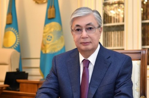 Kasım-Jomart Tokayev Müstəqillik Günü münasibətilə Azərbaycan Prezidentini təbrik edib