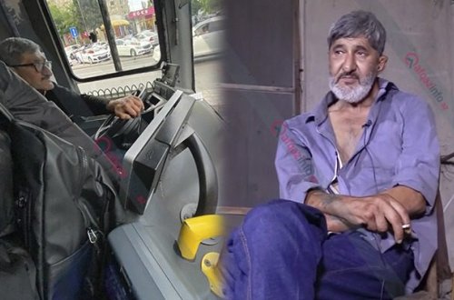 Narkoman və vərəm xəstəsi avtobus sürür? - VİDEO