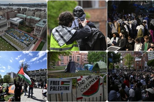 ABŞ-da başlayan Fələstinə dəstək nümayişləri dünyanın müxtəlif yerlərində davam edir