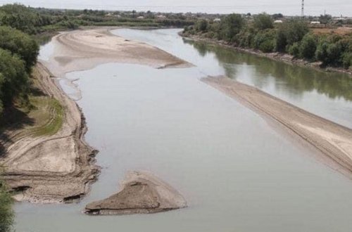 Kürdə suyun səviyyəsi azalıb