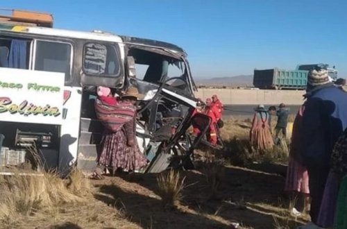 Boliviyada avtobus qəzasında azı 7 nəfər ölüb