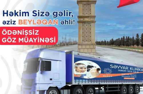 Pulsuz göz müayinələri Beyləqanda - 