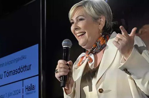 Halla Tomasdottir İslandiyada keçirilən prezident seçkilərində qalib gəlib