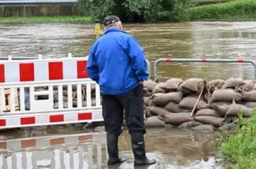 Almaniyanın cənubu daşqınlarla mübarizə aparır