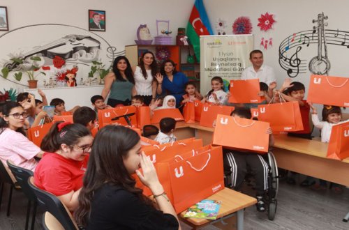 Uşaqlara uşaqlığı hədiyyə etdik -  Əlilliyi olan balacalar sevindirildi (FOTO/VİDEO)