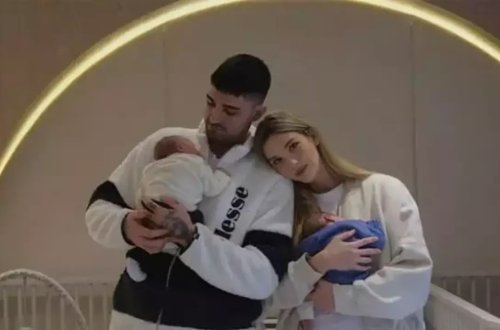 İbrahim Tatlısəsin oğlu ilk dəfə əkiz övladlarının fotosunu paylaşdı - FOTO