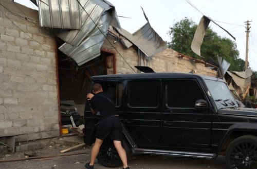 Rusiya Dnepri atəşə tutdu - yaralananlar var - FOTO