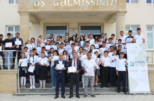 Laçın məktəbində layihənin bağlanış mərasimi baş tutdu